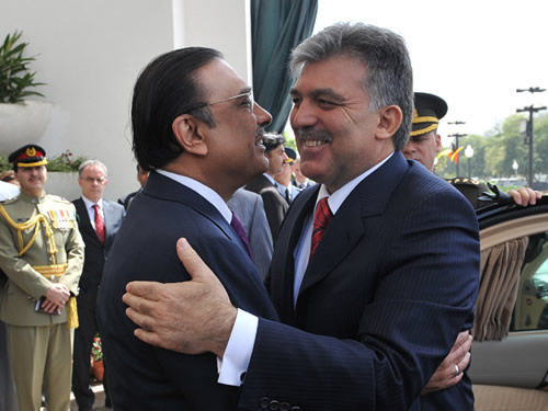 Pakistan Cumhurbaşkanı ile Görüşme